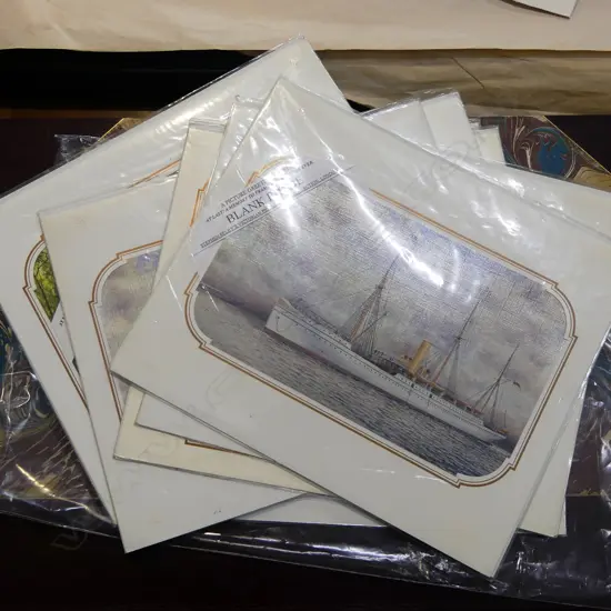 10 LG VICTORIAN PICTURE GREETING CARDS w ENVELOPES, VICTORIAN  300 x 250mm