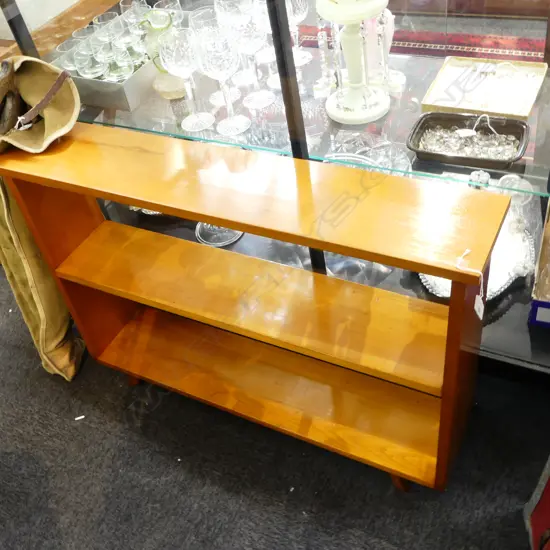 2 TIER KAURI BOOK SHELF 950x180x665mm