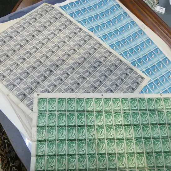 14 (approx) NZ MINT HEALTH STAMPS IN FULL SHEETS