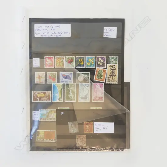 ASST. STAMPS; FIRST DECIMALS ETC