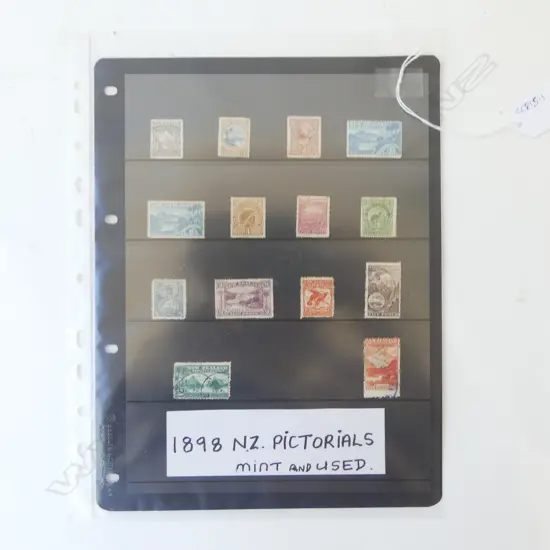 14 1898 NZ PICTORIALS FOLDER 