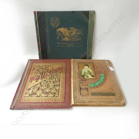 3 VICTORIAN ALBUMS