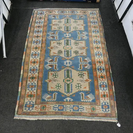 HAND KNOTTED ALL WOOL RUG 1700x1100mm