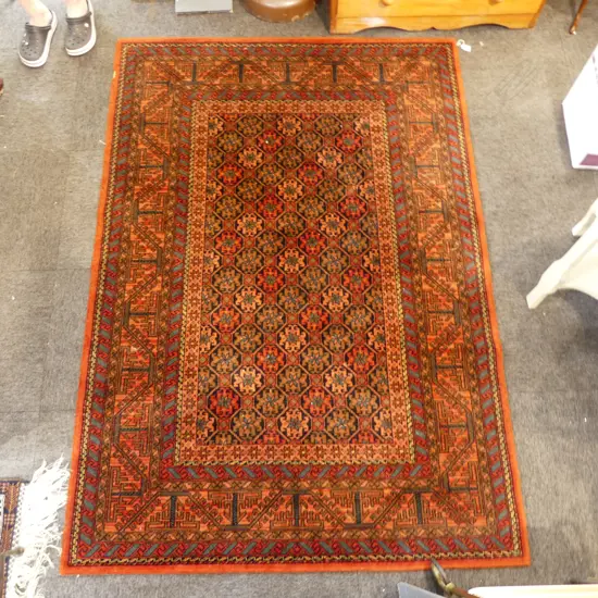 MACHINED WOOL PILE RUG 1400x2000mm