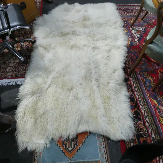 LG MONGOLIAN LAMB RUG