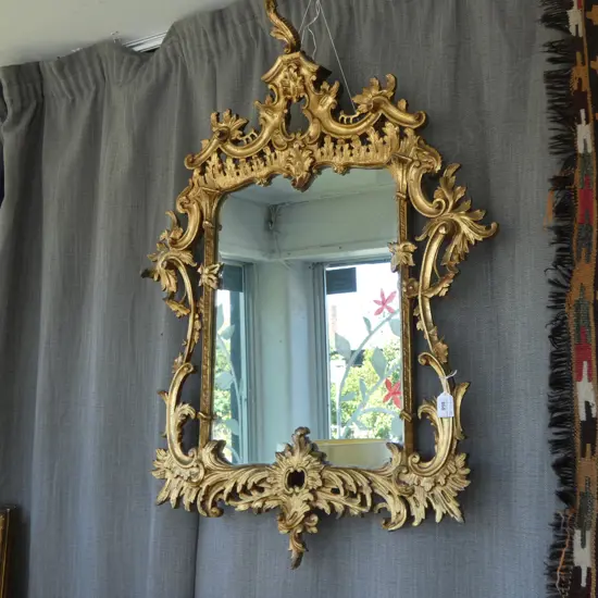 LG FRENCH LOUIS XV STYLE ROCOCO MIRROR H.920mm FAULTS