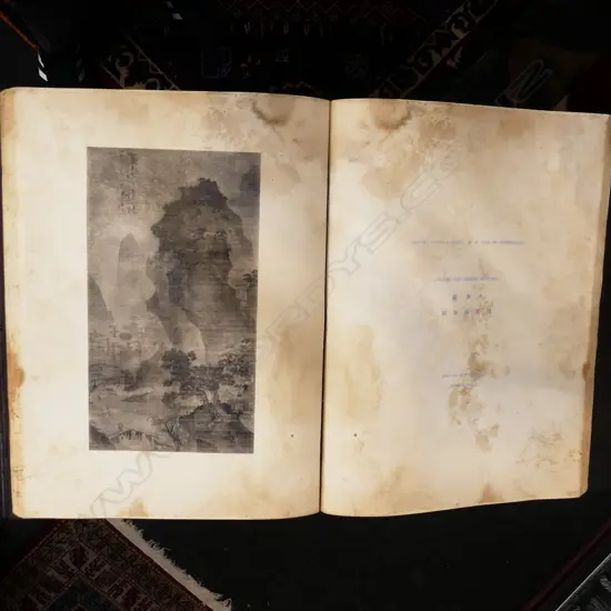 FOLIO OF ORIENTAL PRINTS; E. A. VORETZSCH 'CHINESE PICTURES' TOKYO 1932 600x460mm...