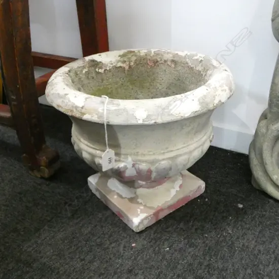 CONCRETE CAMPANA URN PLANTER H.300mm, 360mm dia