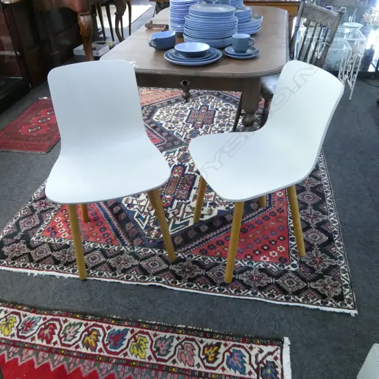 TWO VITRA 'HAL' DINING CHAIRS ($800 EACH AT CITTA) 470 x 780mm