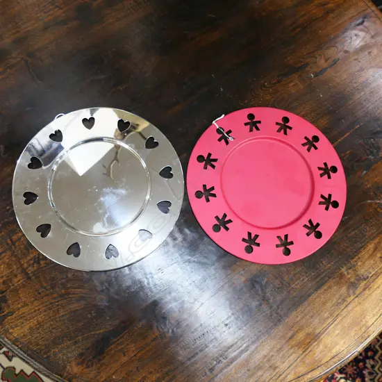 2 ALESSI TRAYS Dia.310mm