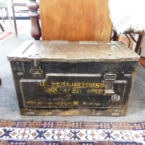 MK1 1952 METAL ARMY BOX L550MM