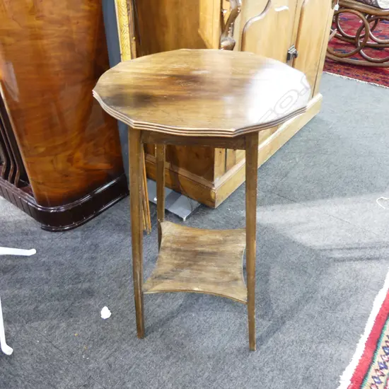 WOODEN SIDE TABLE H.710mm