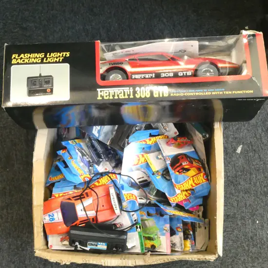 BX OF UNOPENED DIECAST HOTWHEELS