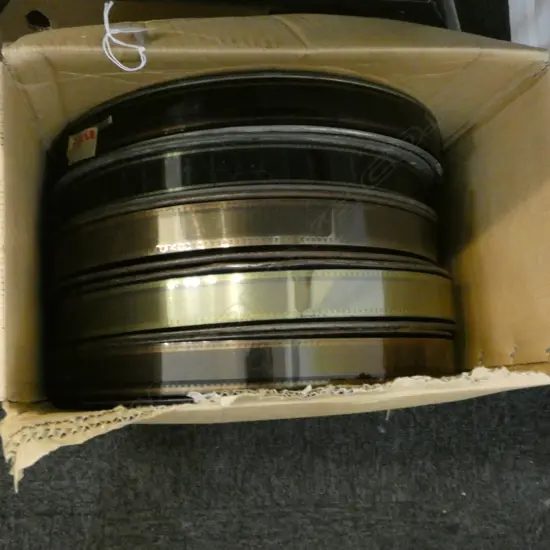 5 REELS 35MM MOVIE FILMS 