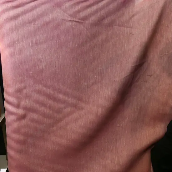 FABRIC BOLT; OLD ROSE LINEN, DRAPERY