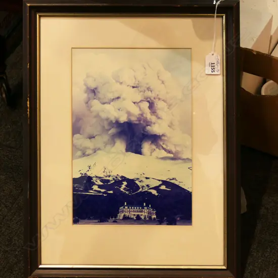 PHOTO RUAPEHU ERUPTION  290X450MM +/-