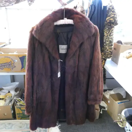 FUR COAT L.850mm