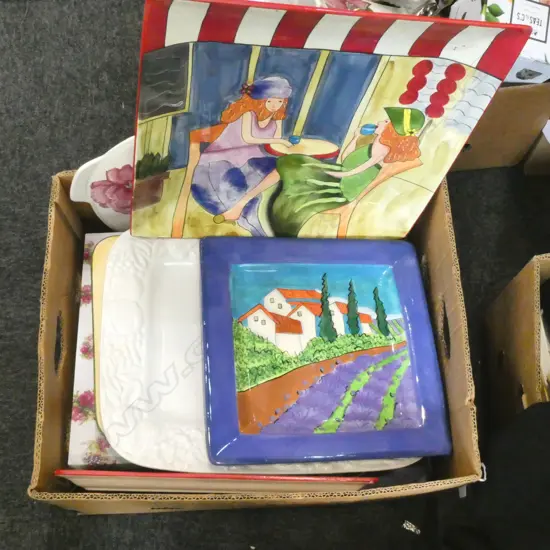 ASST. CHINA; PLATTERS ETC