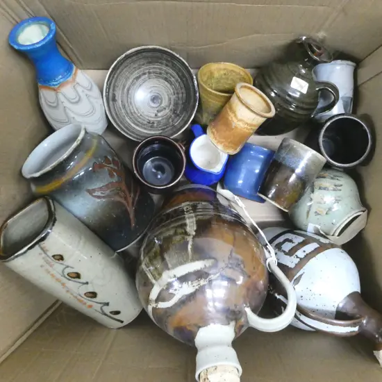 ASST POTTERY Incl. NZ STUDIO, HAMMNER, etc