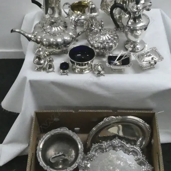 ASST EP; TEAPOTS, TRAYS, JUGS, etc