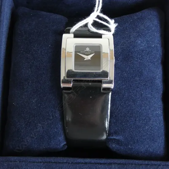 BAUME MERCIER LADIES WRISTWATCH; IN ORIGINAL BOX