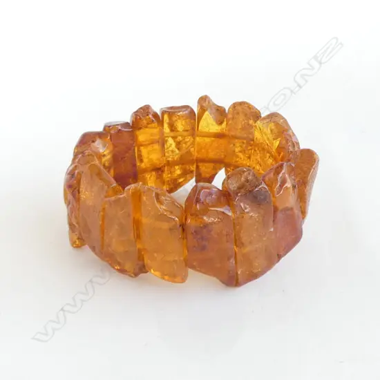 BALTIC AMBER BRACELET w CERT.