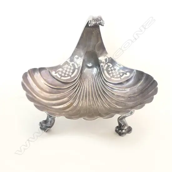 SILVER PLATE BON BON DISH W.285mm