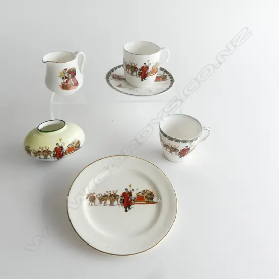 6 PCES ASST RD CHRISTMAS CHINA H.60mm