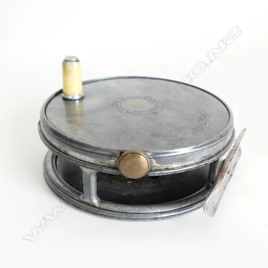 VINTAGE HARDY ALMWICK MK2 FLY FISHING REEL DIA80MM