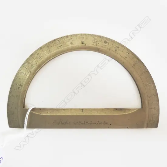 GEO NAVIGATORS SET SQUARE BY C BAKER HOLEBOURNE LONDON  L150MM