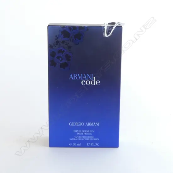 ARMANI CODE WOMEN'S PERFUME as new 50ml 