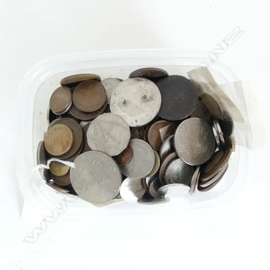 COLLECTION NZ & WORLD COINS