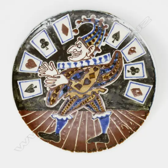 MURRAY GRIMSDALE POTTERY PLATE