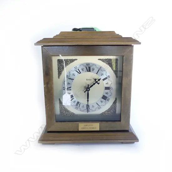 BULOVA CLOCK 305x195x340mm