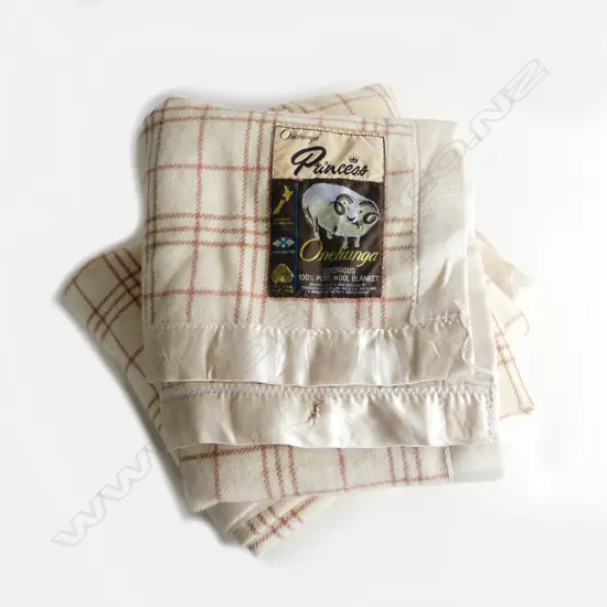 ONEHUNGA PRINCESS WOOL BLANKET