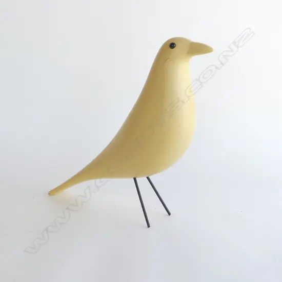 YELLOW EAMES BIRD REPLICA H.270mm scuffs