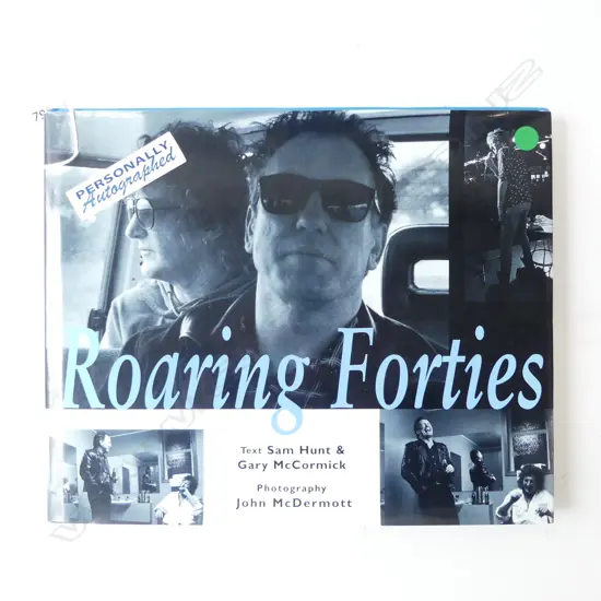 BOOK 'ROARING FORTIES' BY SAM HUNT & GARY McCORMICK, SIGNED BY BOTH