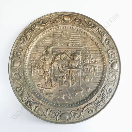 LARGE COPPER WALLHANGING Dia.630mm