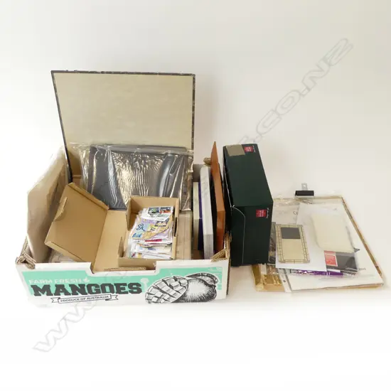 COLLECTION WORLD STAMPS VARIOUS. Includes 18th/19thC documents letter etc some mint decimal etc