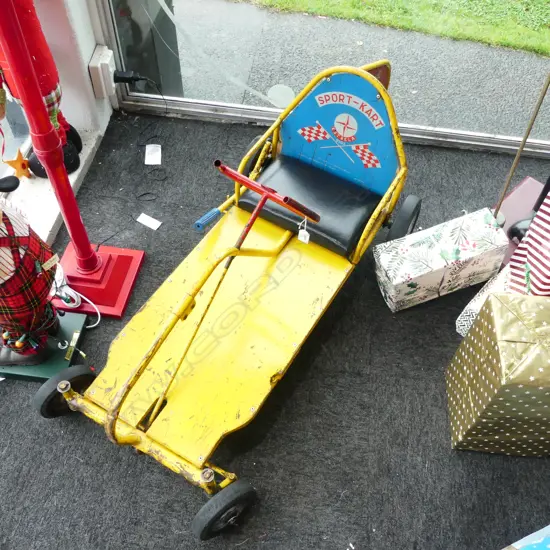 CHILDS 'SPORT-KART' RACING CART L.1300mm