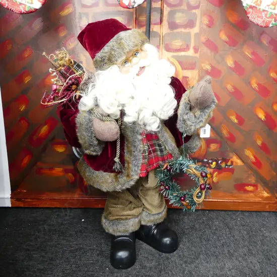 VINTAGE SANTA CLAUS FIGURE H.600mm