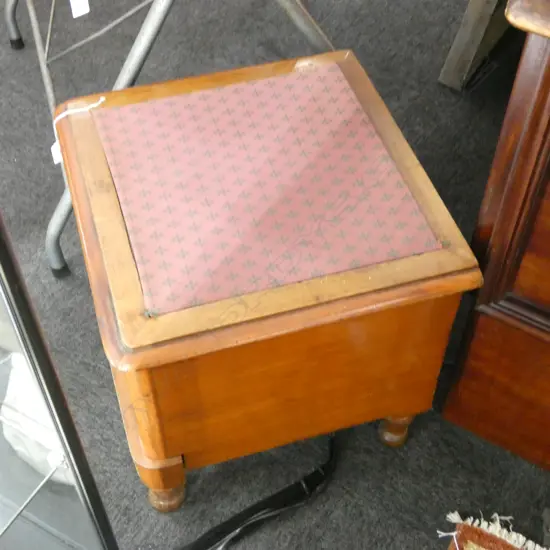 ANTIQUE MAHOGANY COMMODE 480x450x420mm