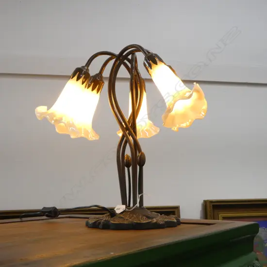 5 LIGHT LILY LAMP H.415mm