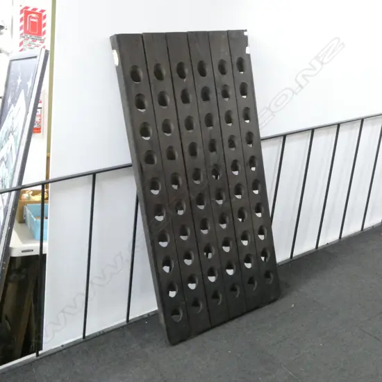 WOODEN WINE RIDDLING RACK 1500x740mm