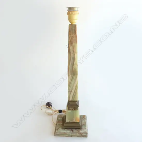 ONYX COLUMN TABLE LAMP BASE H.540mm