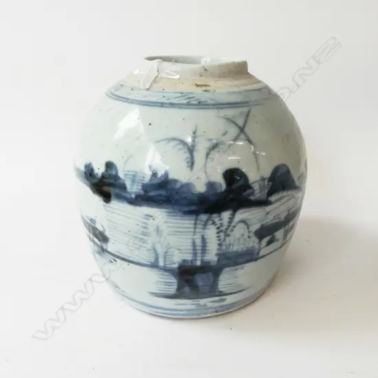 ORIENTAL GINGER JAR H.160mm