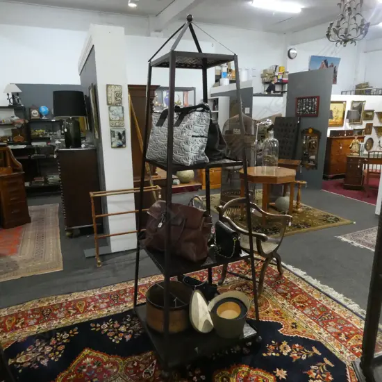 METAL FRAMED 'LAMBERT COLLECTION STATUS QUO SHELF' 720x720x2100mm