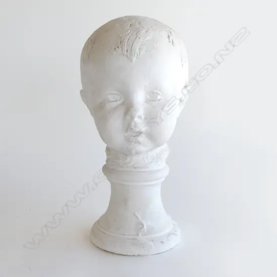 PLASTER BUST OF A CHILD H.310mm
