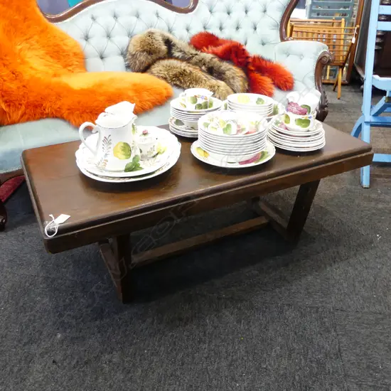 MAHOGANY COFFEE TABLE 1020x490x420mm