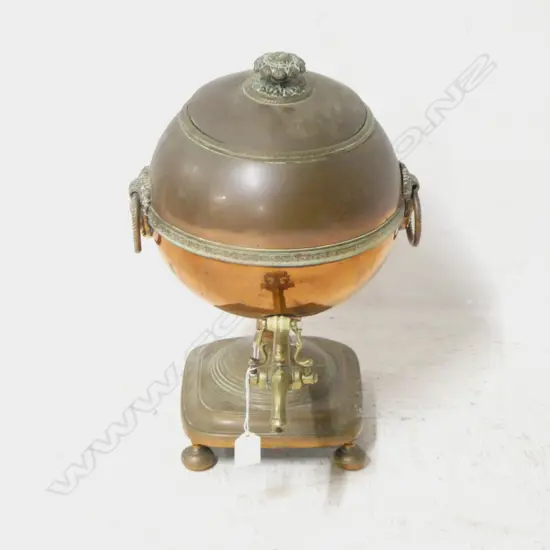 COPPER & BRASS SAMOVAR H.400mm